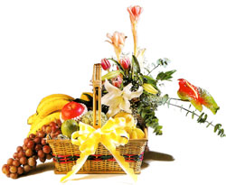 flower fruit basket